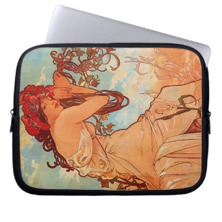 Alphonse Mucha Laptop Fodral