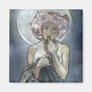 Alphonse Mucha ~ Måne Magnet