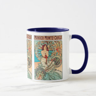Alphonse Mucha Monaco, Monte - carlo, 1897 Mugg
