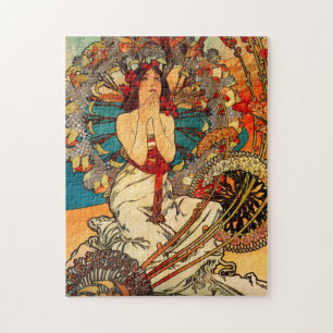 Alphonse Mucha Monte - carlo pussel