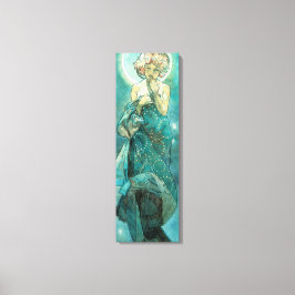 Alphonse Mucha Moonlight Clair De Lune Art nouveau Canvastryck