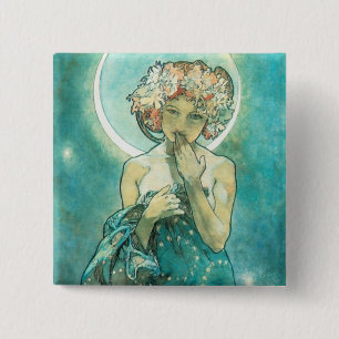 Alphonse Mucha Moonlight Clair de Lune Art nouveau Knapp