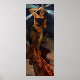 Alphonse Mucha MorgStar Poster