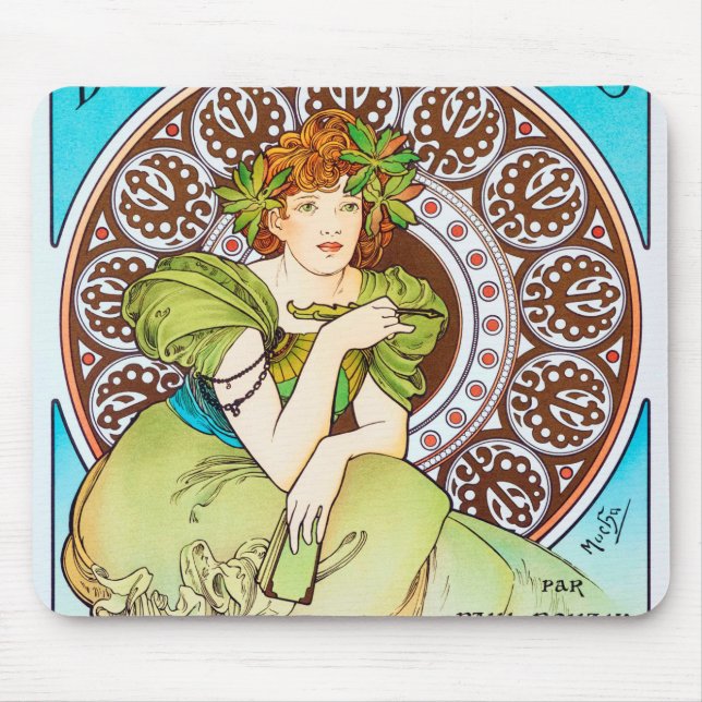 Alphonse Mucha Musmatta (Framsidan)