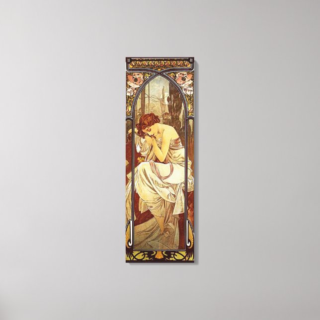 Alphonse Mucha, Nattens vila Canvastryck (Framsida)