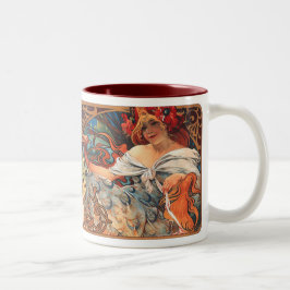 Alphonse Mucha Nouveau Biscuit Dam Coffee Mugg