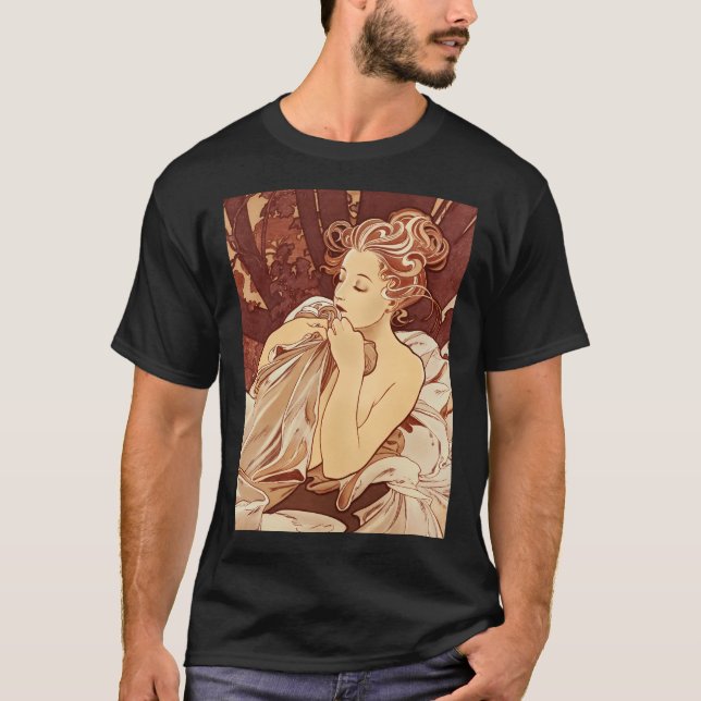 Alphonse Mucha (nr 1860 1939) T Shirt (Framsida)