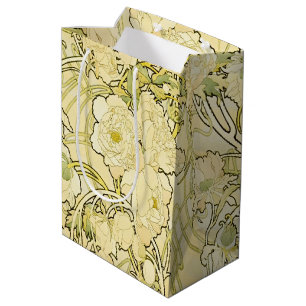 Alphonse Mucha Peonier Art Nouveau Blommönster