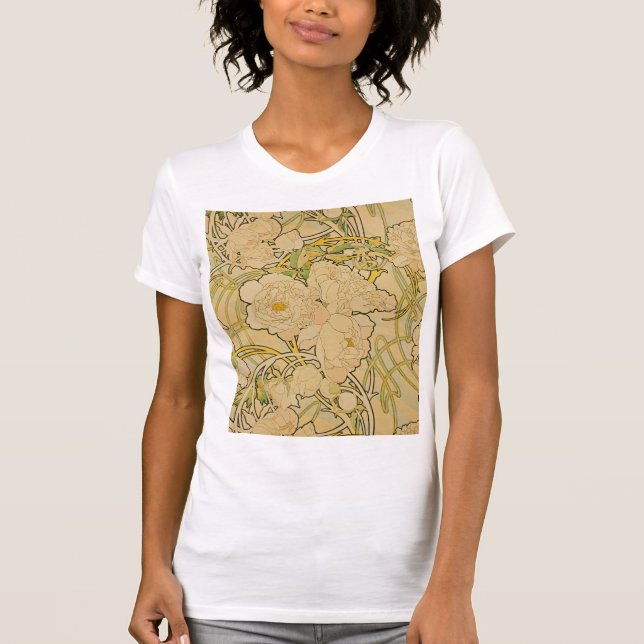 Alphonse Mucha - pioner T Shirt (Framsida)