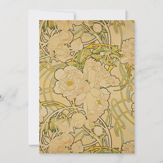 Alphonse Mucha -  Pionior Inbjudningar (Framsida)