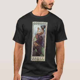 Alphonse Mucha Pole Star T Shirt