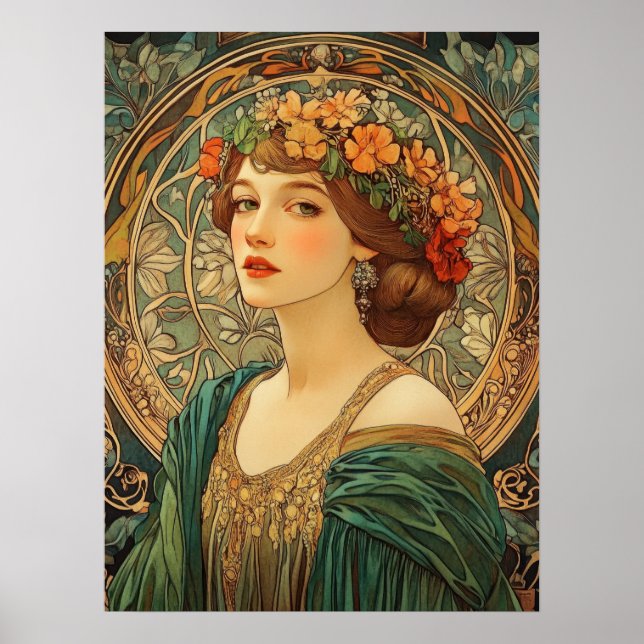 Alphonse Mucha Poster (Framsidan)
