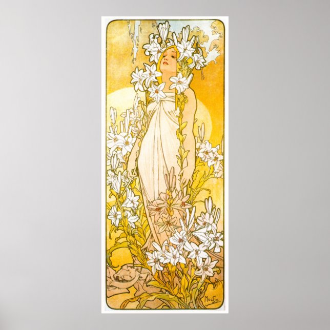 Alphonse Mucha Poster (Framsidan)