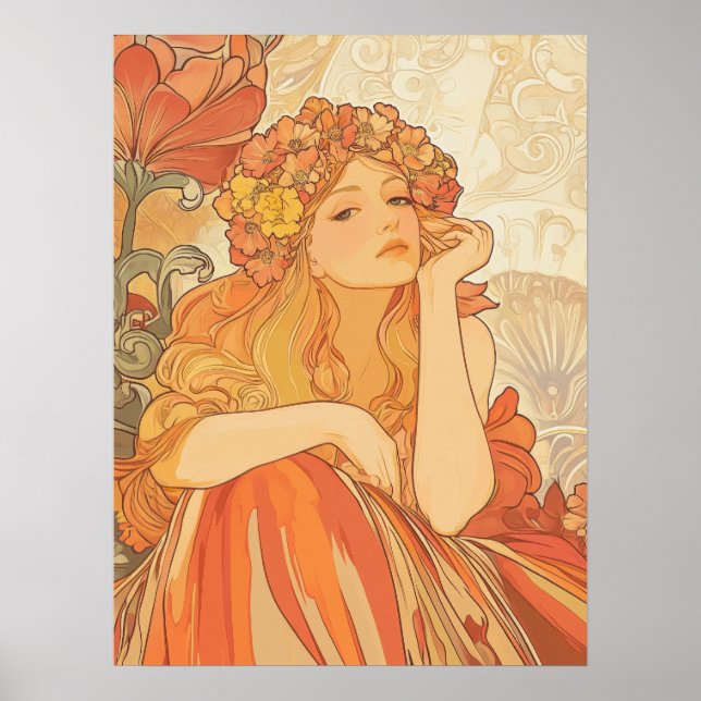 Alphonse Mucha Poster (Framsidan)