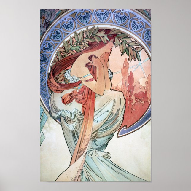 Alphonse Mucha Poster (Framsidan)