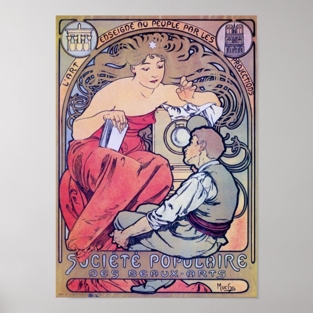Alphonse Mucha Poster (Framsidan)