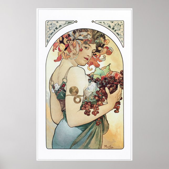 Alphonse Mucha Poster (Framsidan)