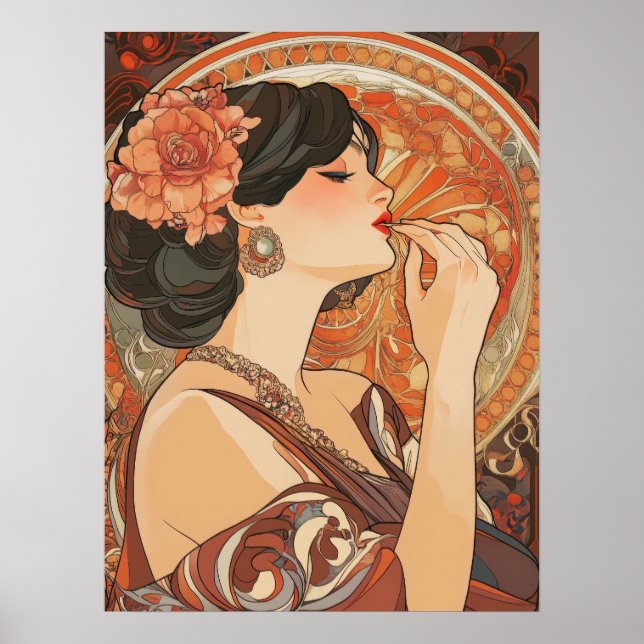 Alphonse Mucha Poster (Framsidan)