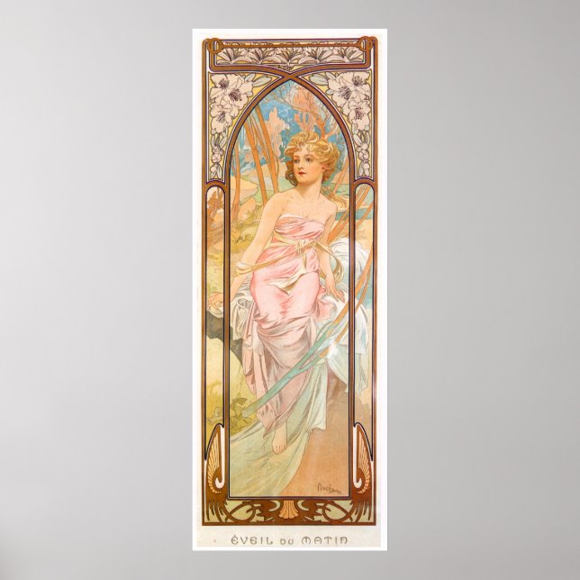 Alphonse Mucha Poster (Framsidan)