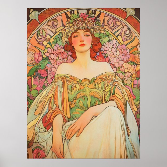 Alphonse Mucha Poster (Framsidan)