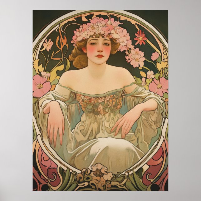 Alphonse Mucha Poster (Framsidan)