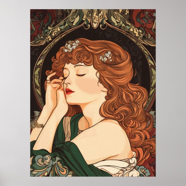 Alphonse Mucha Poster (Framsidan)