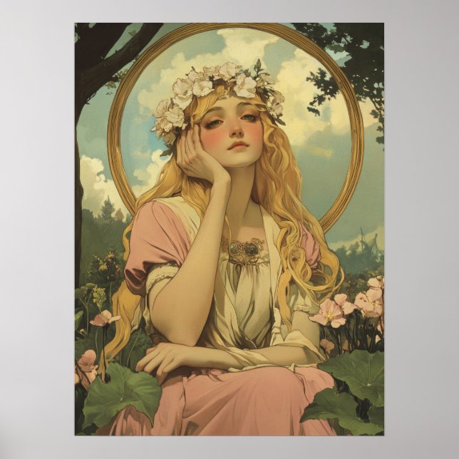 Alphonse Mucha Poster (Framsidan)
