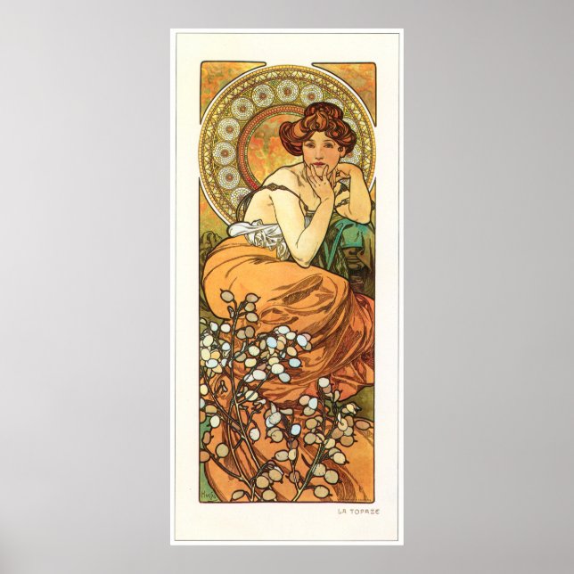 Alphonse Mucha Poster (Framsidan)