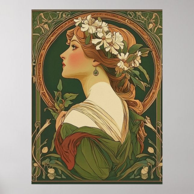 Alphonse Mucha Poster (Framsidan)