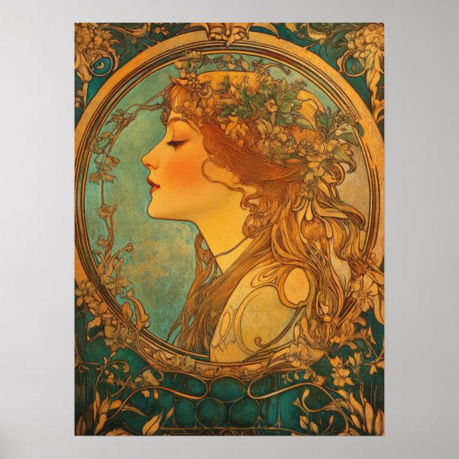 Alphonse Mucha Poster (Framsidan)