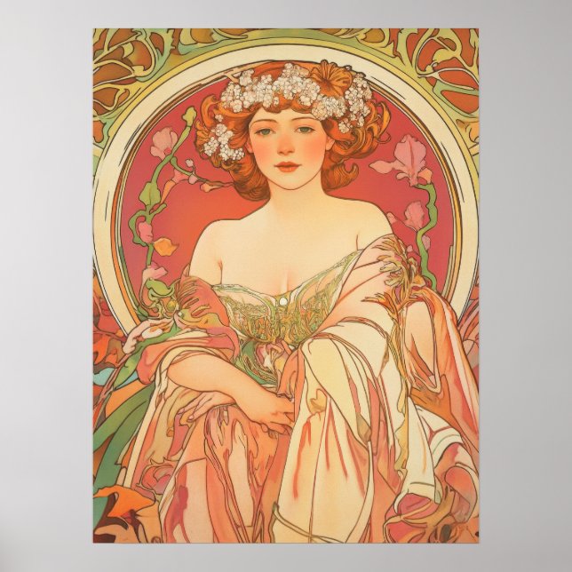 Alphonse Mucha Poster (Framsidan)