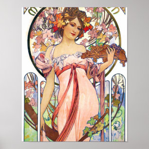 Alphonse Mucha Poster