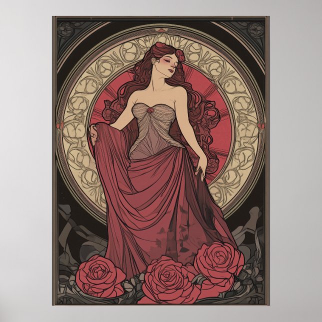 Alphonse Mucha Poster (Framsidan)