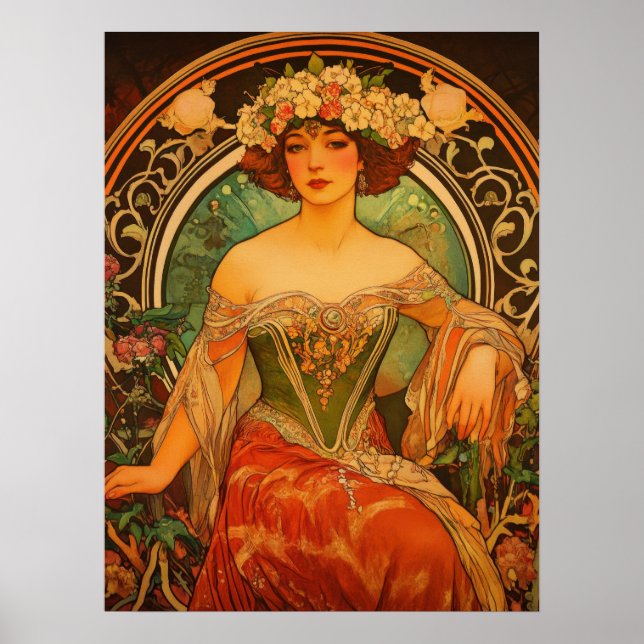 Alphonse Mucha Poster (Framsidan)