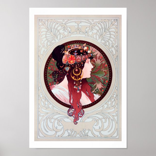 Alphonse Mucha Poster (Framsidan)