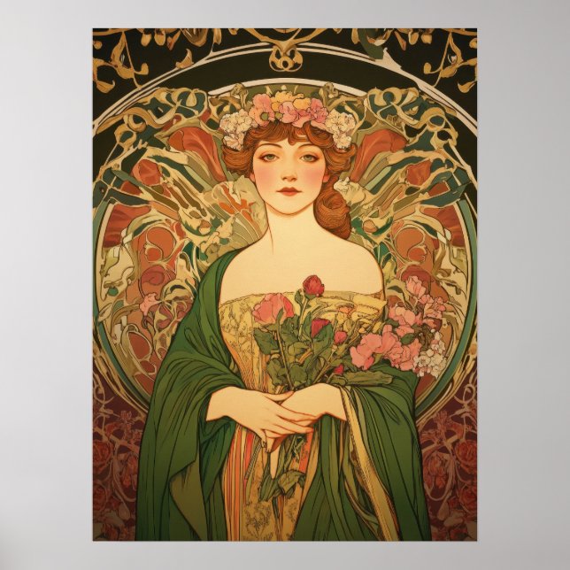 Alphonse Mucha Poster (Framsidan)