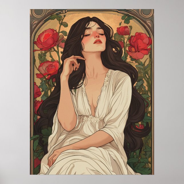 Alphonse Mucha Poster (Framsidan)