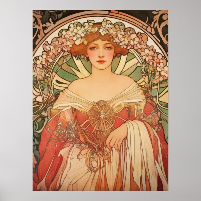 Alphonse Mucha Poster (Framsidan)