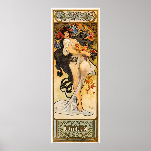 Alphonse Mucha Poster (Framsidan)