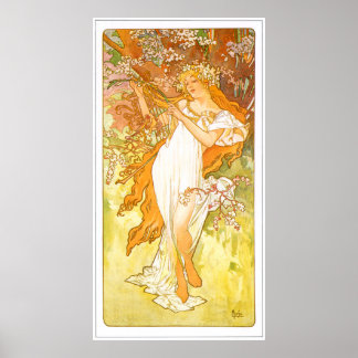 Alphonse Mucha Poster