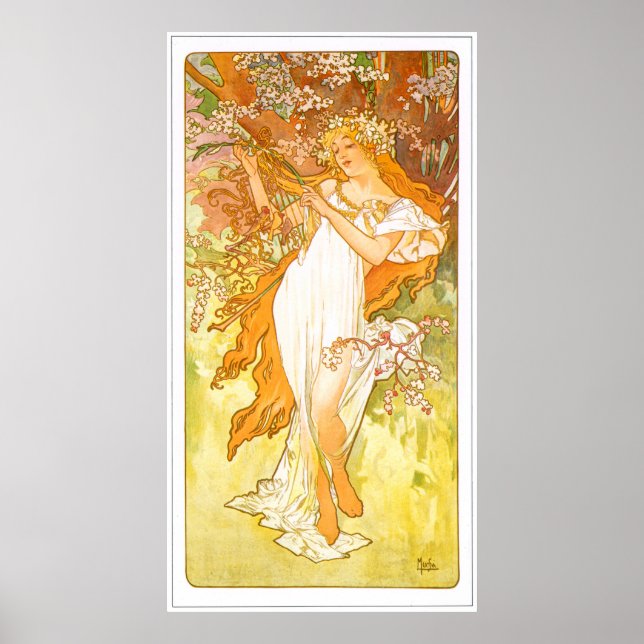 Alphonse Mucha Poster (Framsidan)