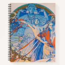 Alphonse Mucha Poster för Sokol Festival (1926)