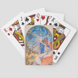 Alphonse Mucha Poster för Sokol Festival (1926) Casinokort