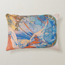 Alphonse Mucha Poster för Sokol Festival (1926) Prydnadskudde