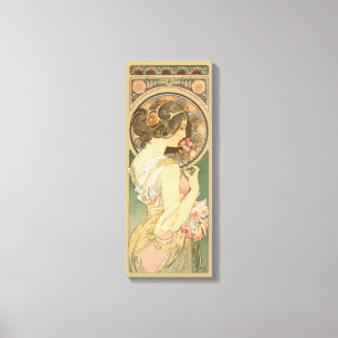 Alphonse Mucha Primrose CC0640 Canvastryck