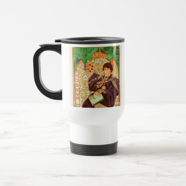 Alphonse Mucha Prince och Dragon Resemugg (Vänster)