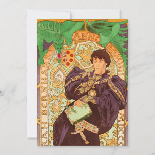Alphonse Mucha Prince och Drake Meddelande