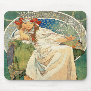 Alphonse Mucha Princess Hyacint Mus Vaddera Musmatta