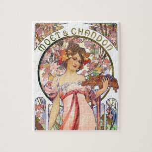 Alphonse Mucha Pussel