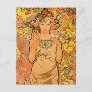 Alphonse Mucha roinbjudningarna Inbjudningar